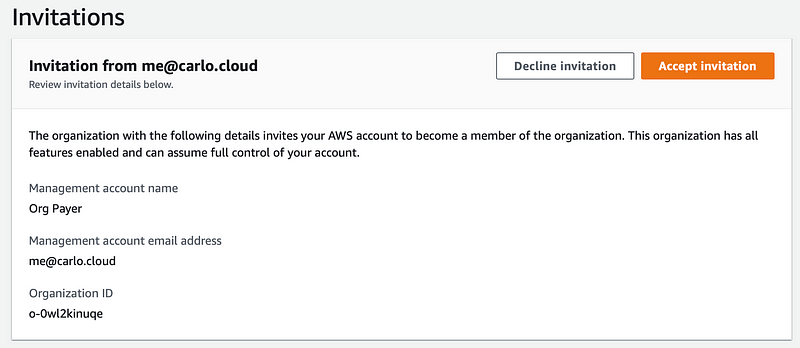 Why You Should Be Using AWS Organizations For Your Personal Accounts