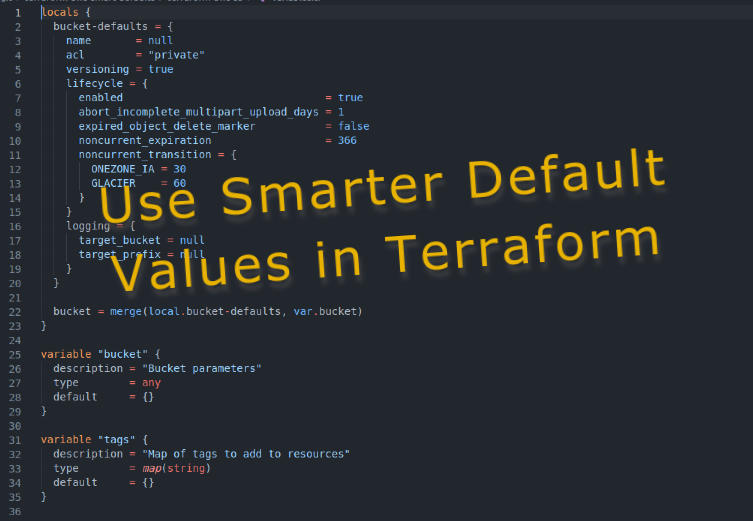 Streamlining your Terraform Modules Parameters with Smart Defaults